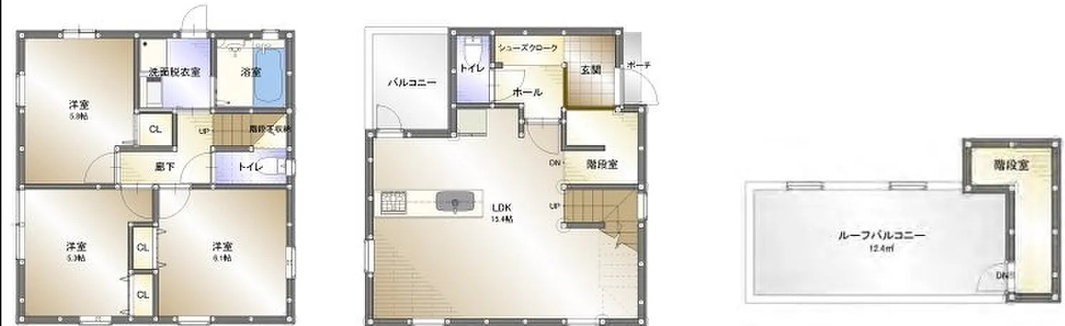 JR朝霧駅徒歩12分の好立地　自然素材住宅　朝霧東町限定1棟