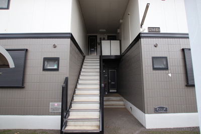 建物入り口！
