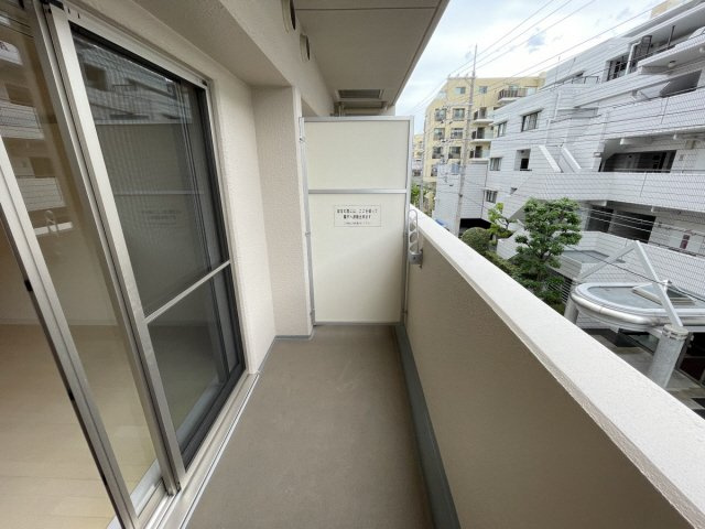 エルセレーノ石屋川のバルコニー