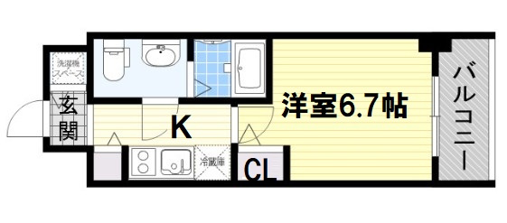 【間取り】 | S-RESIDENCE北浜