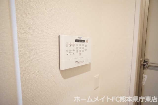 熊本市南区田迎３丁目のアパートのセキュリティ