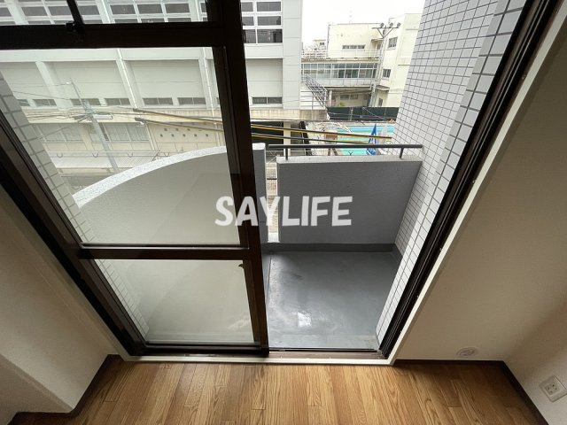タルミハイツのバルコニー