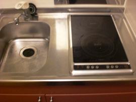 キッチンでお料理をお楽しみください