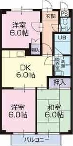 Surplus　K　　刈谷市近郊の賃貸ならクラスホーム刈谷店の間取り