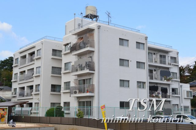 翠香マンションの外観|鉄筋コンクリート造のマンション