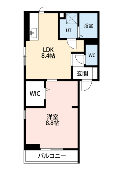 【間取り】 | カナールＥ