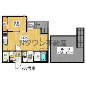 【間取り】 | Grandtic Cuore | 間取りです。