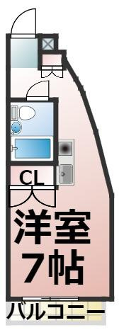 【間取り】 | セザール今池