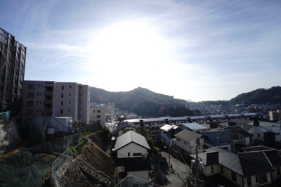 【展望】 | 【上質リノベ】牛田東パークマンション | 現地（2023年12月9日9：00頃）撮影