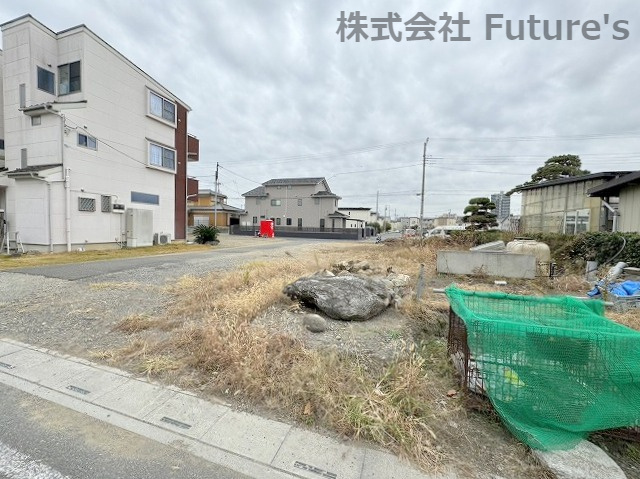 三郷市中央4丁目　建築条件無し　売地の外観|現況写真になります。