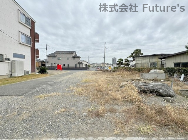 三郷市中央4丁目　建築条件無し　売地の外観|現況写真になります。