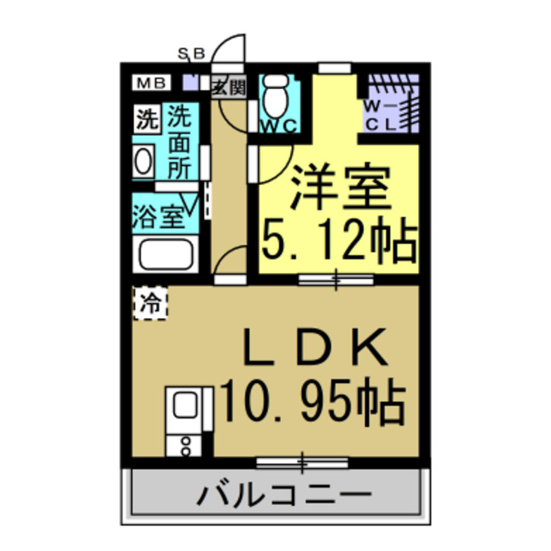 A・City常滑原松の間取り
