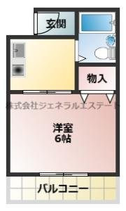プチメゾン堀溝の間取り