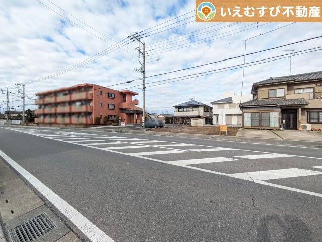 GRAFARE　熊谷市玉井2期の前面道路含む現地写真|令和6年1月22日撮影