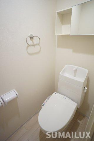 熊本市東区下南部１丁目のアパートのトイレ