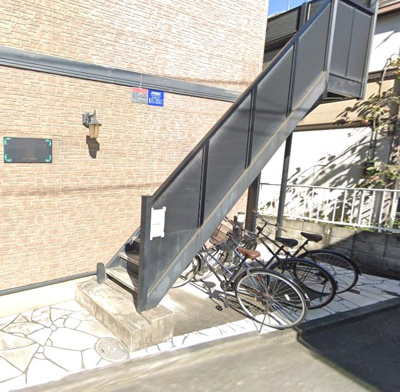 【その他共用部分】 | アパートメントOZ　13333 | 敷地内に自転車置き場があります(^^)/