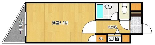 アーバンクルーザー六ツ門の間取り
