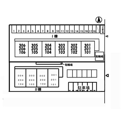【駐車場】 | タウン泉の森１