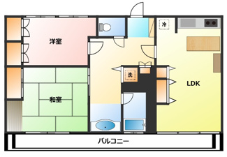 【間取り】 | ファミール・ヴィラ第３仙石原
