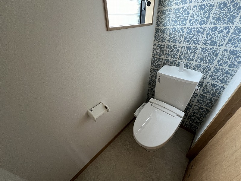 鴨部B号地　中古戸建（未入居）のトイレ|2Fのトイレです