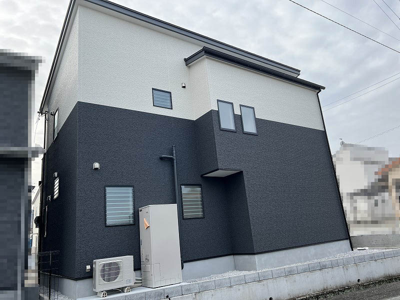 鴨部B号地　中古戸建（未入居）の外観|北側からの外観です