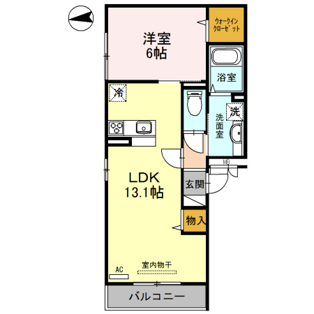 【間取り】 | D-room服部寿町