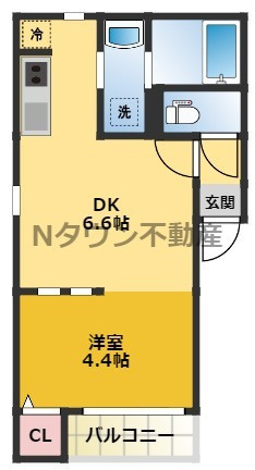 【間取り】 | グランコンフォール米野Ⅲ | 間取りです