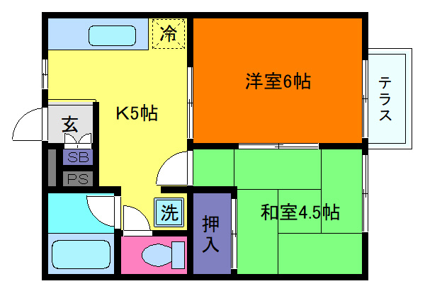 メゾンルミエールの間取り