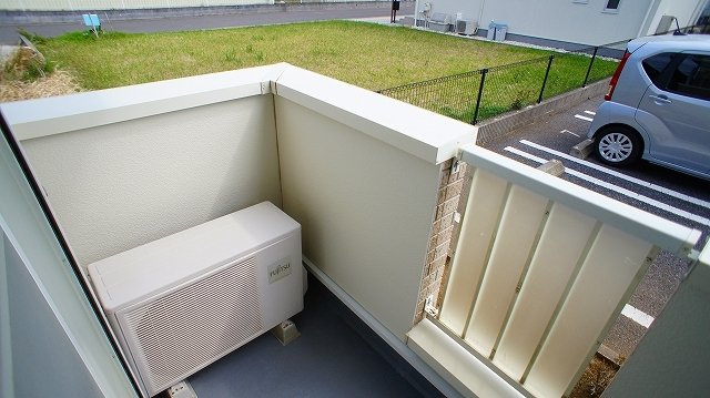 サニーレジデンスAのバルコニー