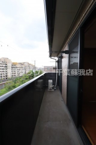 エクセル青葉のバルコニー|広々としたバルコニーです