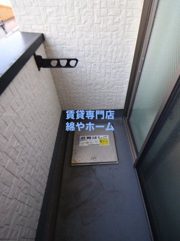 FDS ENISHIのバルコニー|落ち着いた時間を過ごせるバルコニーです