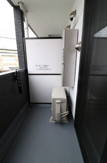 CS津福のバルコニー