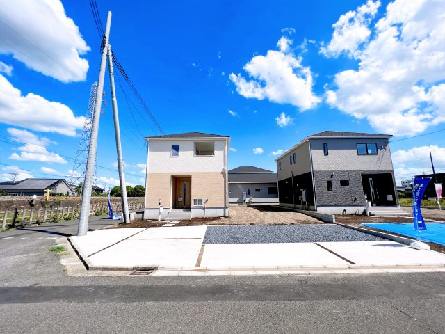 Cradle Garden足利市常見町第3　新築住宅 2号棟の外観