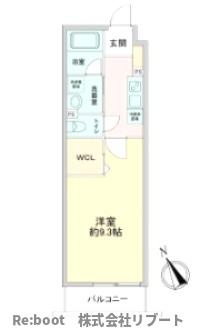 レオ四拾八番館の間取り