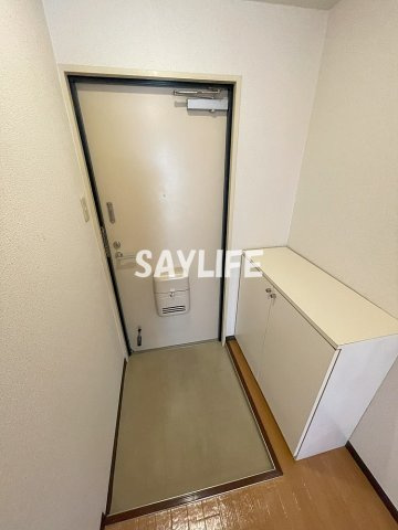 Mプラザ城東弐番館の玄関