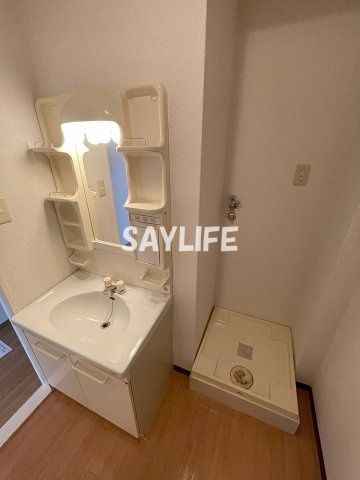 Mプラザ城東六番館の洗面所