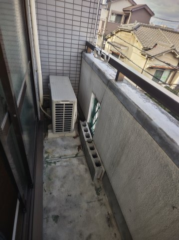 【バルコニー】 | すずらんハイツ河北 | 外からの目が気にならないバルコニーで洗濯物が干せます