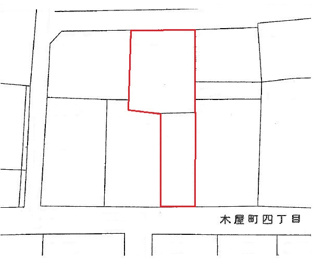 【土地図】 | 売地　木屋町4丁目