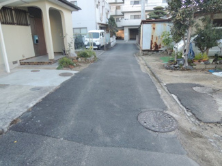 【前面道路含む現地写真】 | 売地　木屋町4丁目
