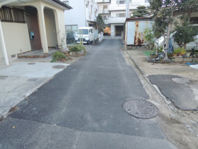 【前面道路含む現地写真】 | 売地　木屋町4丁目