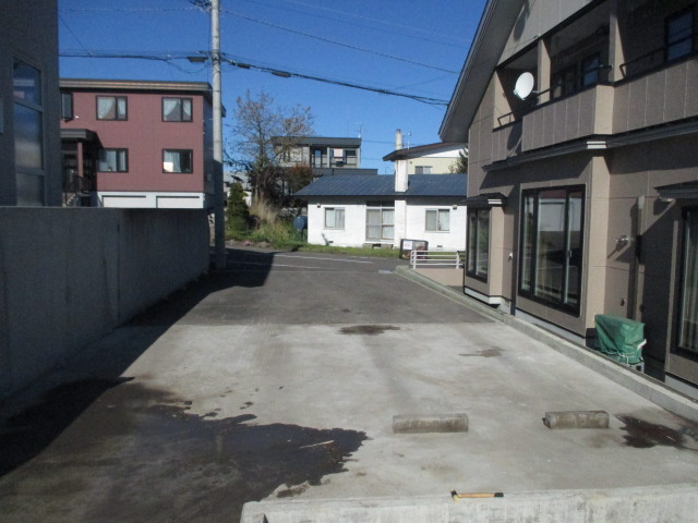 網走市駒場南4丁目売家の駐車場