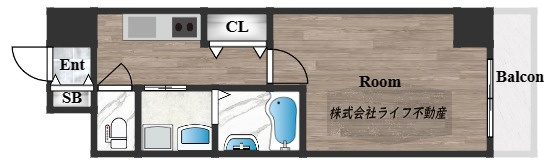 FELIZ GALAXYの間取り
