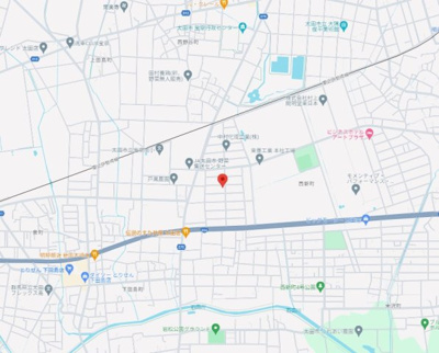 【地図】 | 太田市西新町　底地