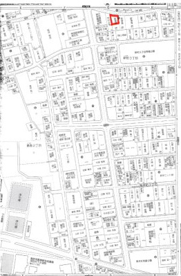 見附市新町三丁目　売土地の土地図