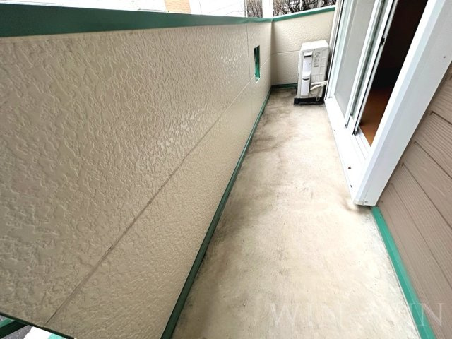 サラーム東脇のバルコニー