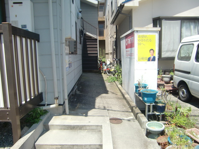 船寺ハイムのエントランス