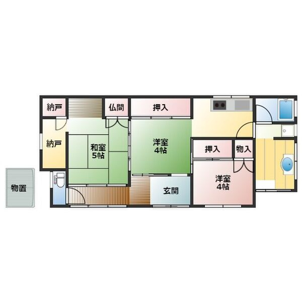 MINCA（猪根）の間取り