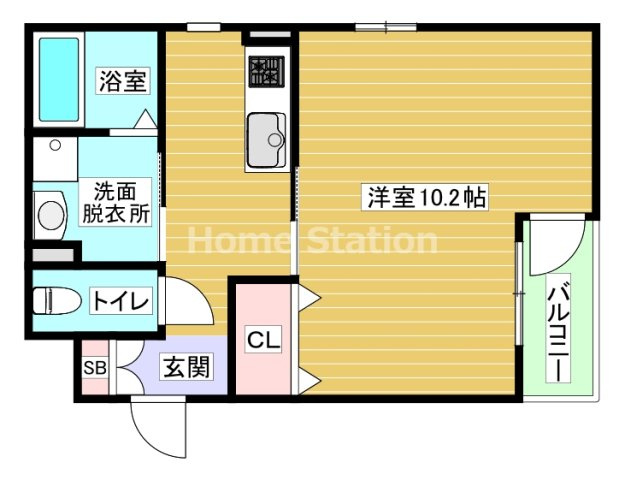 【間取り】 | ARATA姫里Ⅰ