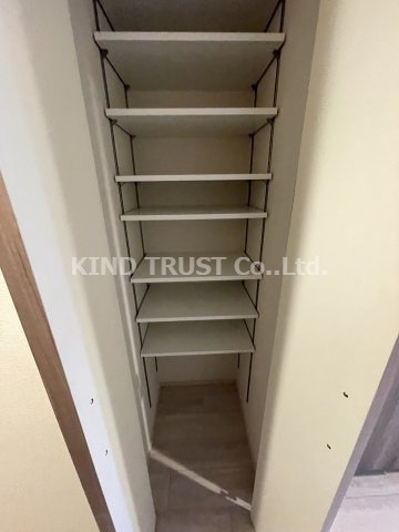 W-STYLE大阪天満宮の収納|大きなスペースがあり、収納には困りません