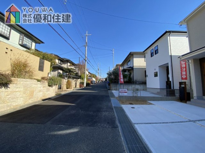 【前面道路含む現地写真】 | 神戸市西区学園東町4丁目 新築一戸建て